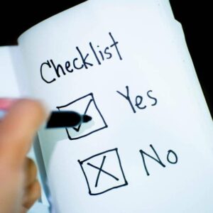 Social media checklist